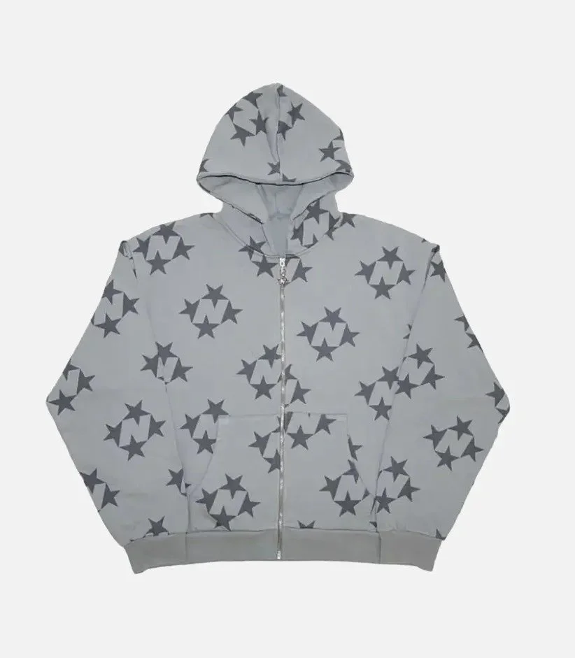 99-Based-Star-Print-Zip-Hoodie-G 99based