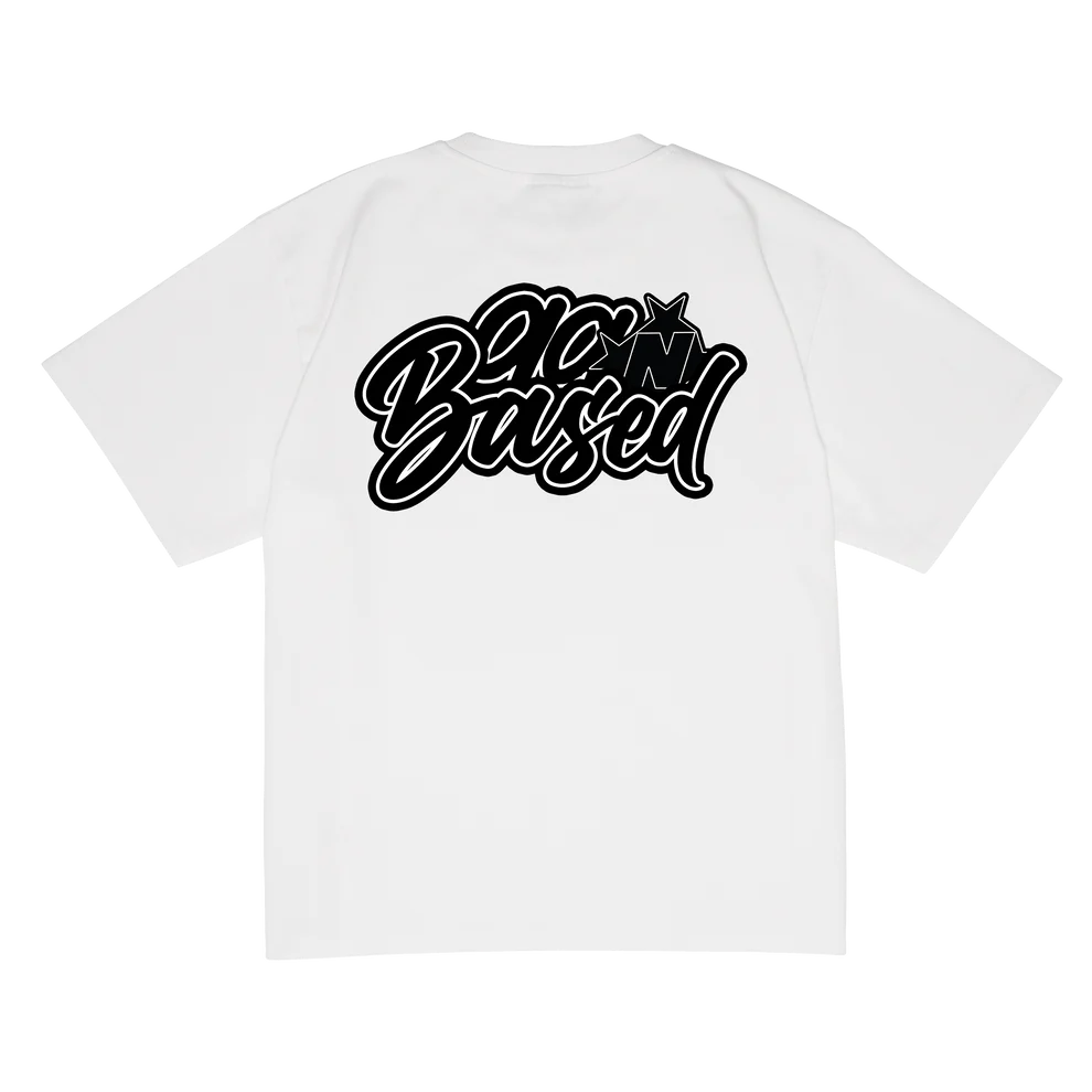 Tshirt-White-Hinten 99based